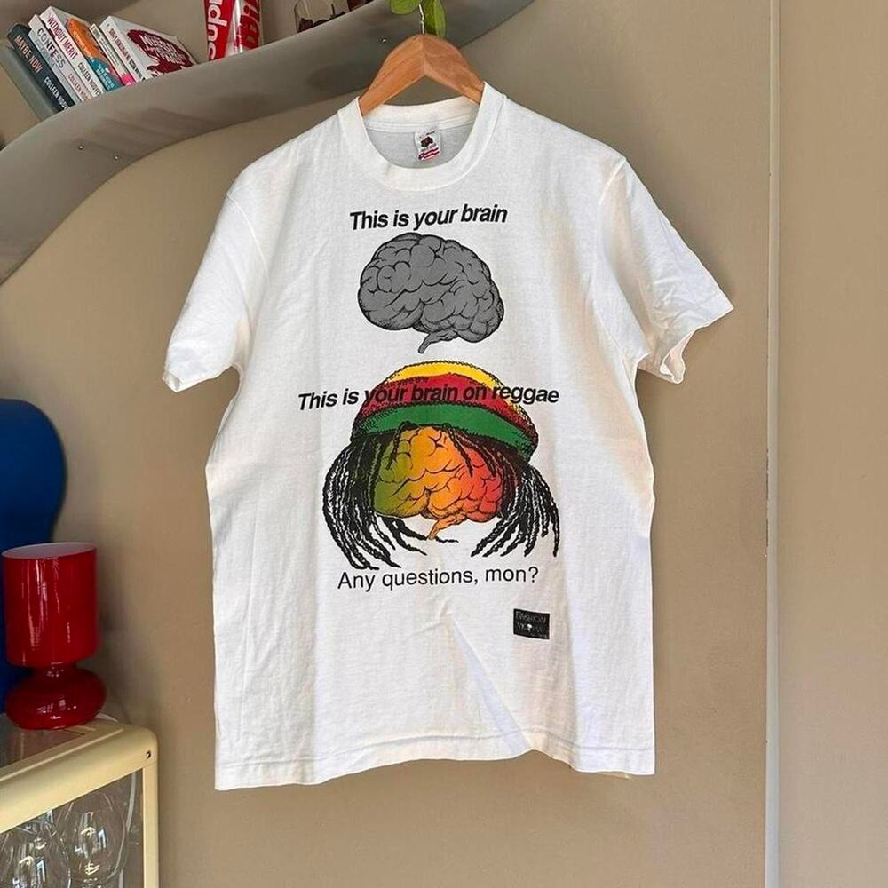 Vintage 1990 Fashion Victim Reggae Shirt